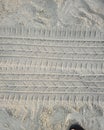 Close up view of sand on the beach ajman UAE