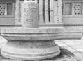 Close up view of shiva lingam sculpture, ECR, Chennai, Tamilnadu, India, Jan 29 2017