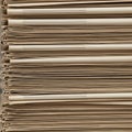 Stack of Old, Yellowed Paper Documents with Horizontal Lines vintage Royalty Free Stock Photo