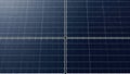 Close-Up View of a Solar Panel with Morning Dew Royalty Free Stock Photo