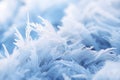 a close up view of some white feathers on a blue background Royalty Free Stock Photo