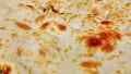 Close-up view of the surface of sifted bread Royalty Free Stock Photo
