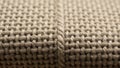 A close up view of a textile showcasing a tightly woven beige fabric Royalty Free Stock Photo