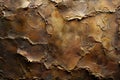 Abstract Brown Textured Surface with Cracks Royalty Free Stock Photo