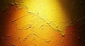 Textured Yellow and Orange Abstract Background with Dramatic Lighting rough stucco Royalty Free Stock Photo