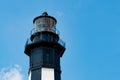 Close-Up View of Top of New Cape Henry Lighthouse Royalty Free Stock Photo