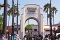 Close up view of Universal Studios Hollywood in Los Angeles. Royalty Free Stock Photo