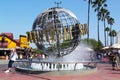 Close up view of Universal Studios Hollywood in Los Angeles. Royalty Free Stock Photo