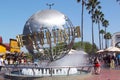 Close up view of Universal Studios Hollywood in Los Angeles. Royalty Free Stock Photo