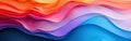 Close Up of Multicolored Background With Wavy Lines Royalty Free Stock Photo
