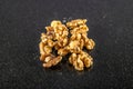 A close up view of walnuts in a pile Royalty Free Stock Photo