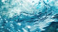 Close-Up View of Water With Bubbles, Refreshing Submerged Beauty of Clear H2O Royalty Free Stock Photo