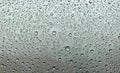 Close up view of water / rain drops Royalty Free Stock Photo