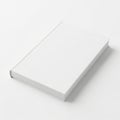 A close-up view of a white, textured, rectangular object with a smooth edge Royalty Free Stock Photo