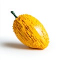 Yellow Lego Fruit Model on White Background Royalty Free Stock Photo