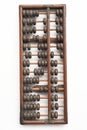 Close up of vintage abacus Royalty Free Stock Photo