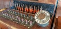 Vintage Bell System Telephone Switchboard Royalty Free Stock Photo