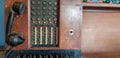 Vintage Bell System Telephone Switchboard Royalty Free Stock Photo