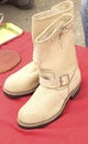 Close up of vintage cowboy boots Royalty Free Stock Photo