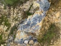 A Close Up of Volcanic Rock Sibayak Volcano in Sumatra Island, Indonesia