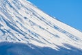 Close up volcano peak of mount fuji, Japan Royalty Free Stock Photo