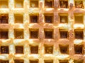 waffle with a pattern