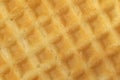 Close up of waffles texture