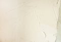 Close-up wall with fresh putty, finishing work Royalty Free Stock Photo