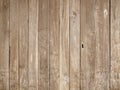 Close up of wall made of wooden planks Royalty Free Stock Photo