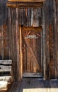 Old Western Danger Explosives Sign Apache Junction Abandoned Town Royalty Free Stock Photo