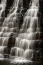 Close Up of Water Cascading Down Fordyce Ricks Pond Dam