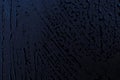 Close-Up of Water Droplets and Condensation on Dark Surface Highlighting Texture and Surface Tension Royalty Free Stock Photo