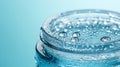 Close Up Of Water Droplets On Glass Bottle Cap Royalty Free Stock Photo