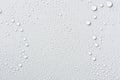 Close up of water drops on gray tone background. Abstract Black and White Royalty Free Stock Photo