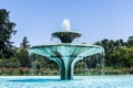 Close up of Water Fountain in the Municipal Rose Garden, San Jose, California Royalty Free Stock Photo