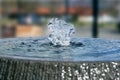 Close-up of a water fountain Royalty Free Stock Photo