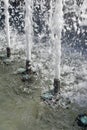 Refreshing fountain. Royalty Free Stock Photo