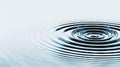 A close up of a water ripple Royalty Free Stock Photo