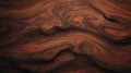 Close Up of Wavy Lines on Wooden Surface Royalty Free Stock Photo