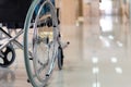 Close up Wheelchairs waiting of patient services.