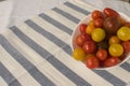 Selection of assorted cherry tomatoes