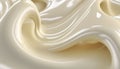close up of a white cream swirl background