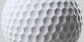 Close-Up White Golf Ball Texture with Dimples Royalty Free Stock Photo
