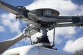 Helicopter rotors Royalty Free Stock Photo
