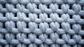 A close up of a white knitted fabric Royalty Free Stock Photo