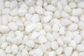 Close up of white pebble stones texture for background , Zen stone background Royalty Free Stock Photo