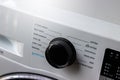 Close-Up Washing machine control panel Royalty Free Stock Photo