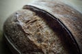 Close-up of whole wheat crusty bread