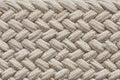 Close-up wicker material texture. Braided thread structure.