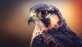 close up wild eagle majestic scene ,generative AI